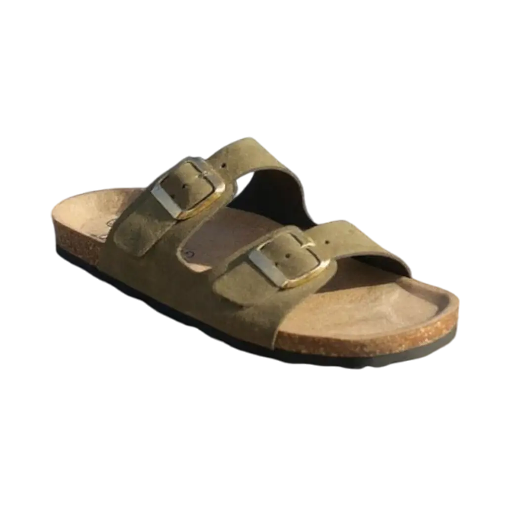 Mule Anatonic Chaussure Rebbeca en cuir velours