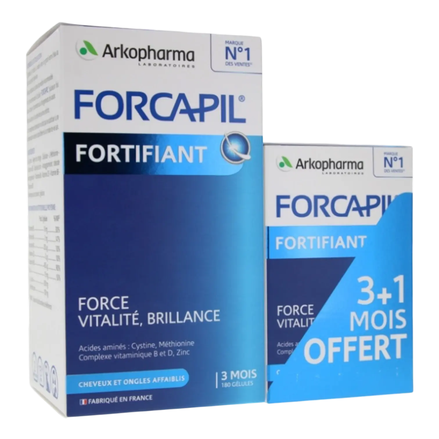 Boîte de Forcapil Fortifiant Cheveux et Ongles