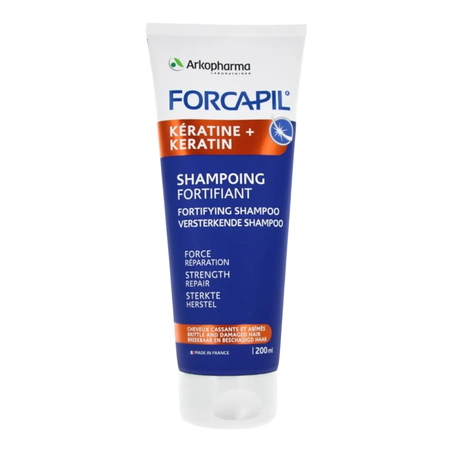 Tube de Forcapil Shampoing Fortifiant Arkopharma