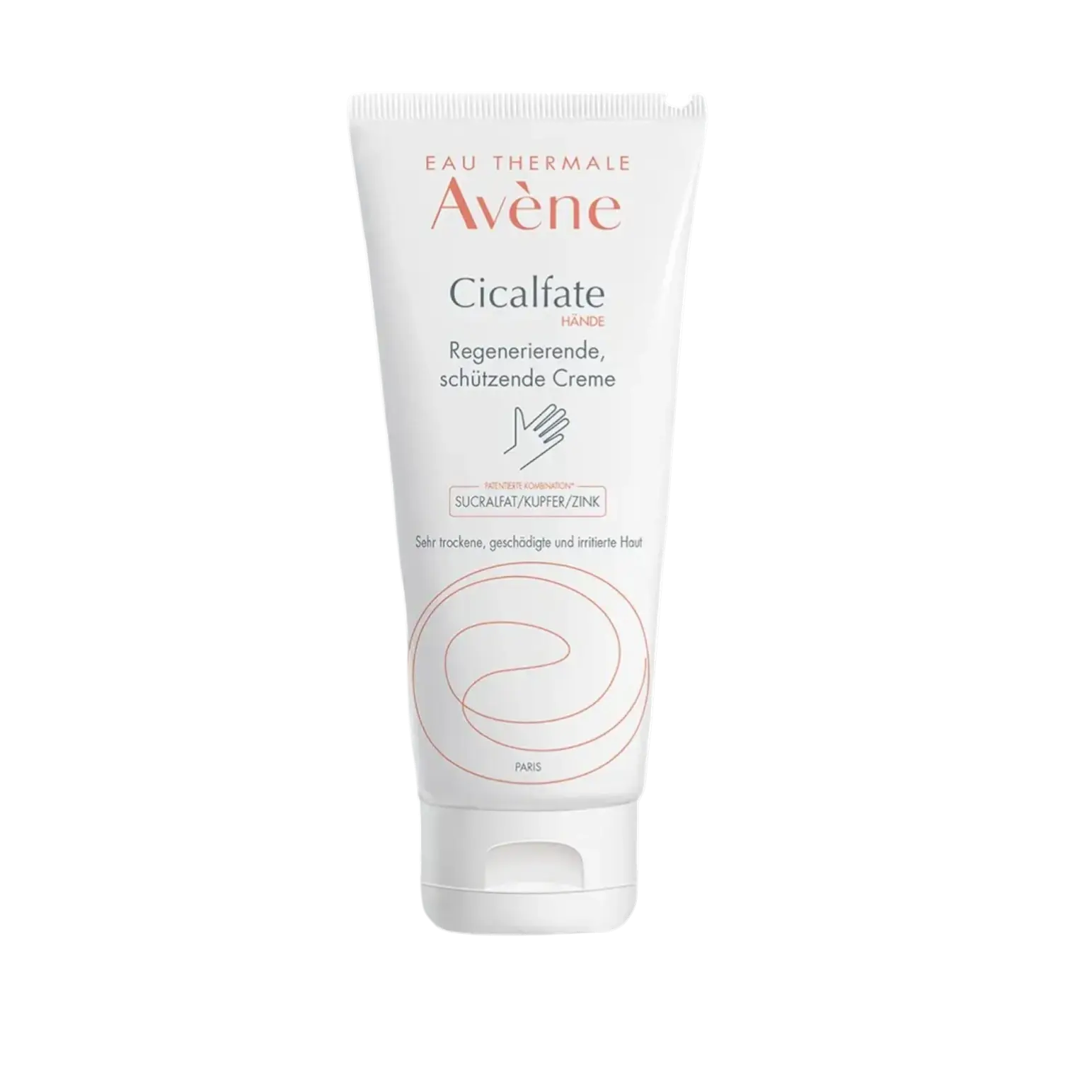Tube de crème Avène Cicalfate MAINS Réparatrice Isolante
