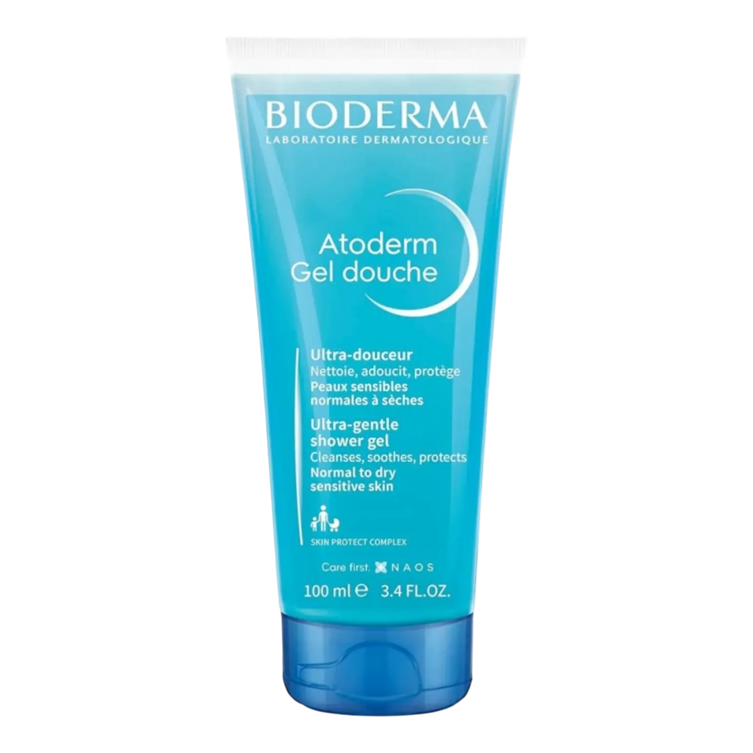 Tube de Bioderma Atoderm Gel Douche Ultra-Douceur 100ml