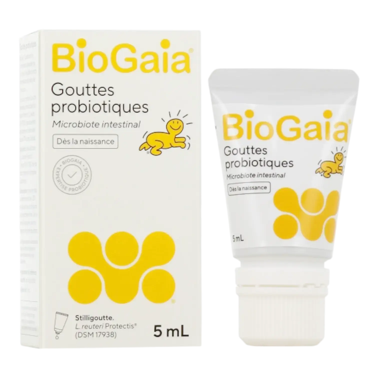 Flacon de BioGaia Lactobacillus Reuteri ProTectis Gouttes 5 ml