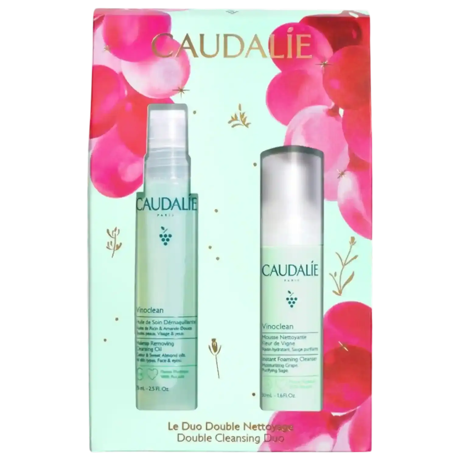 Coffret Caudalie Vinoclean Duo Double Nettoyage