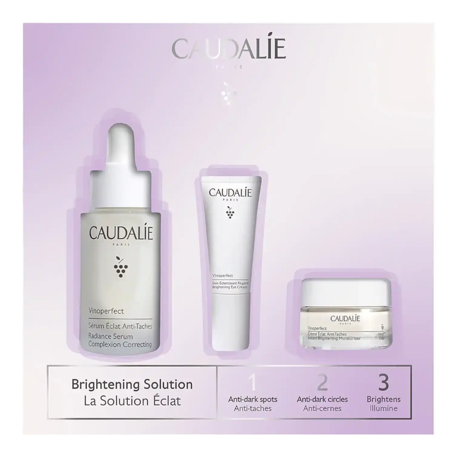 Coffret Caudalie Vinoperfect 1.2.3 Routine Anti-Taches