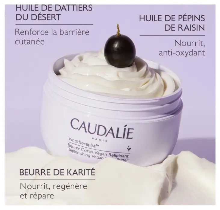 Caudalie Vinotherapist Beurre Corps Vegan Relipidant 250ml