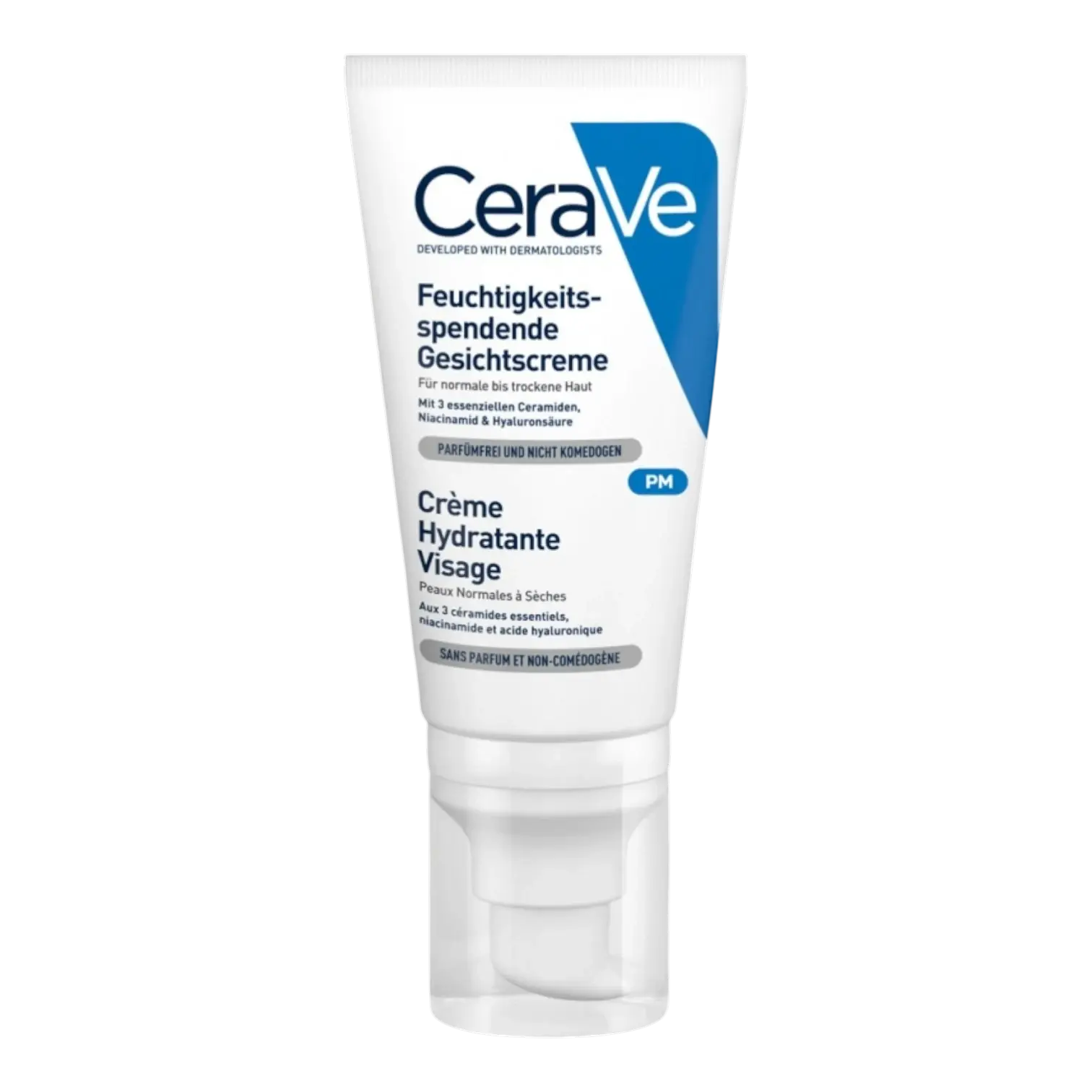 Tube de CeraVe Crème Hydratante Visage 52 ml