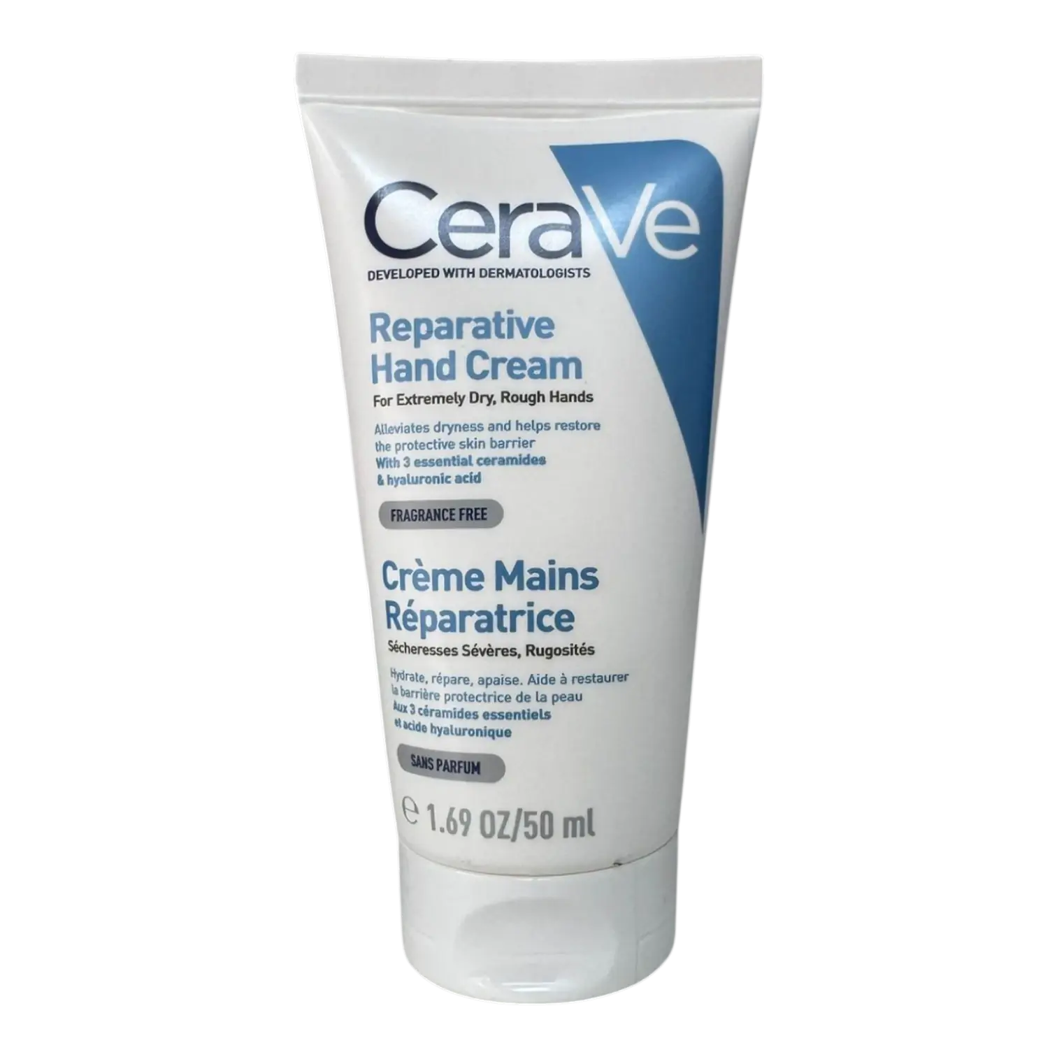 Tube de CeraVe Crème Mains Réparatrice 50ml