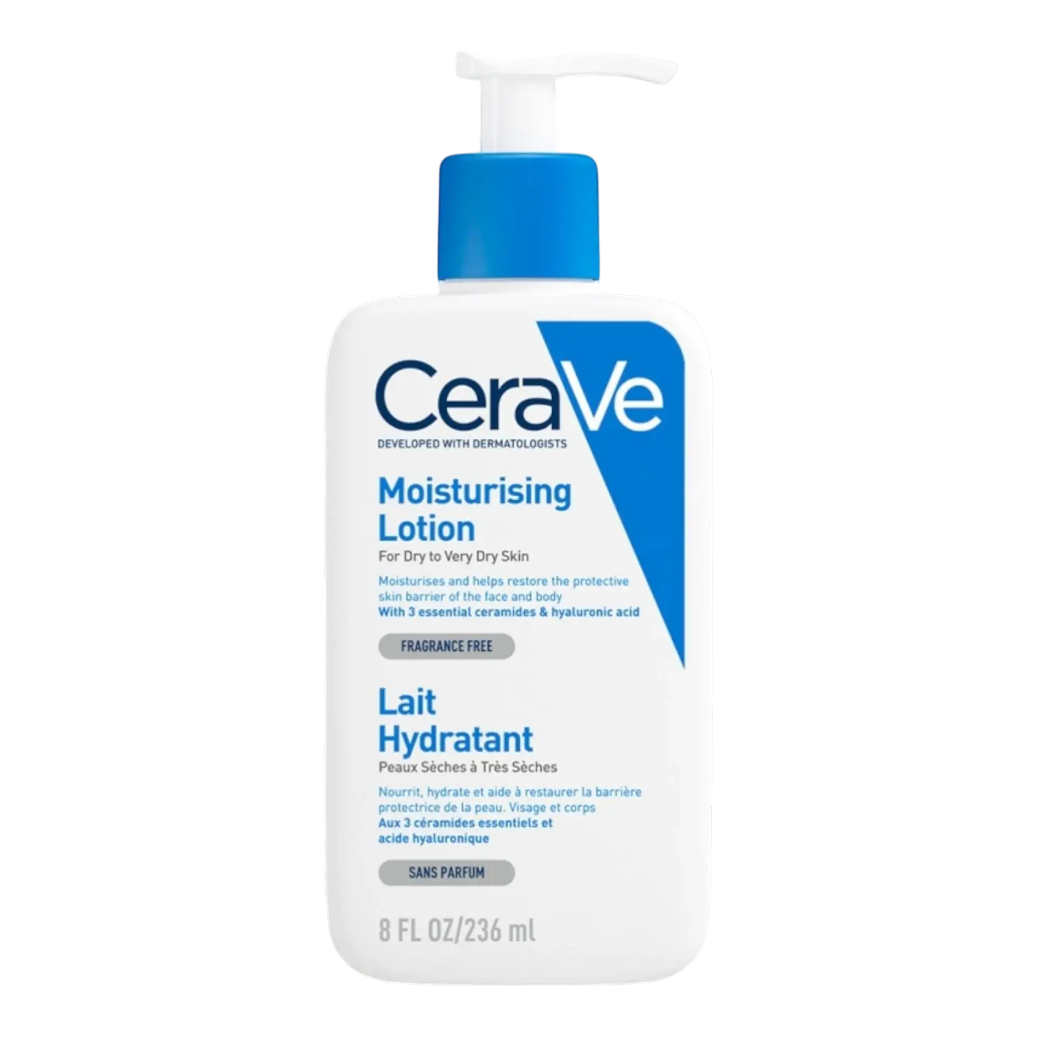 Flacon pompe du Lait Hydratant CeraVe