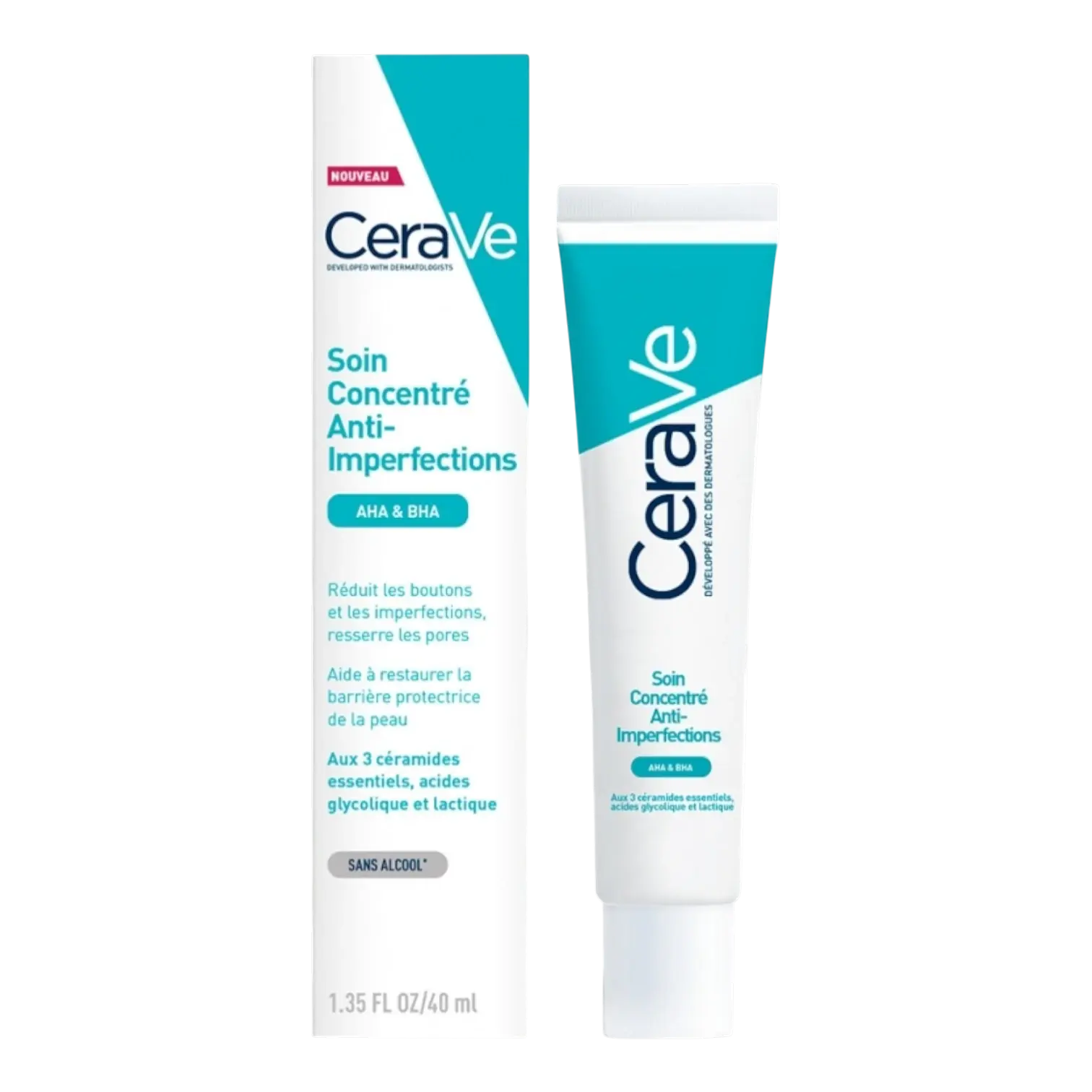Tube de CeraVe Soin Concentré Anti-Imperfections