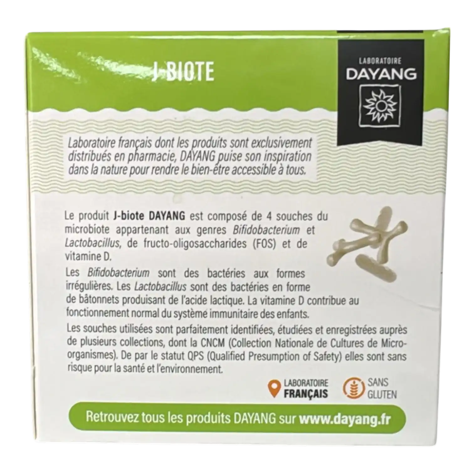 Boîte de DAYANG J-biote Probiotique Enfant 14 Sachets