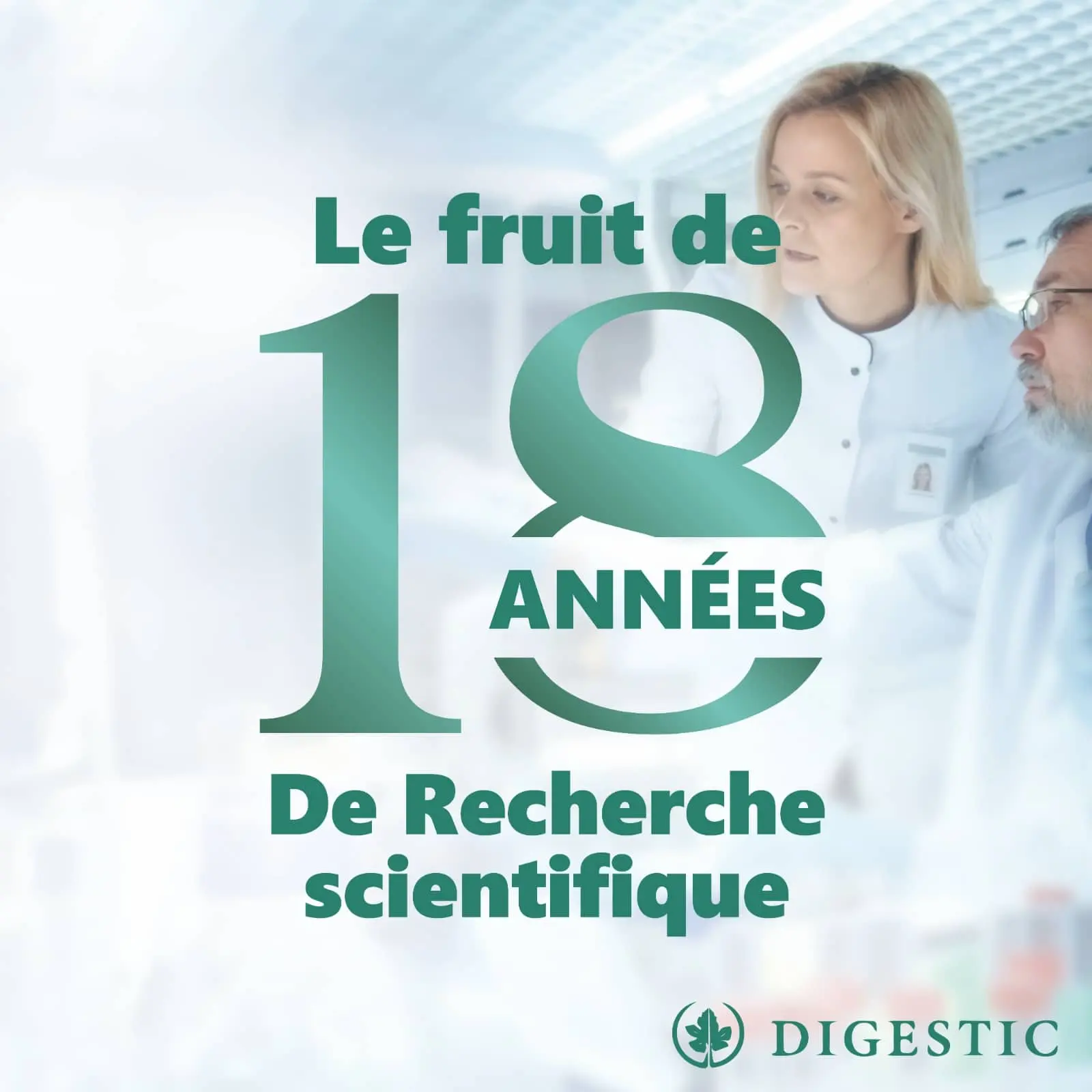 Flacon de Digestic complément alimentaire pour la digestion