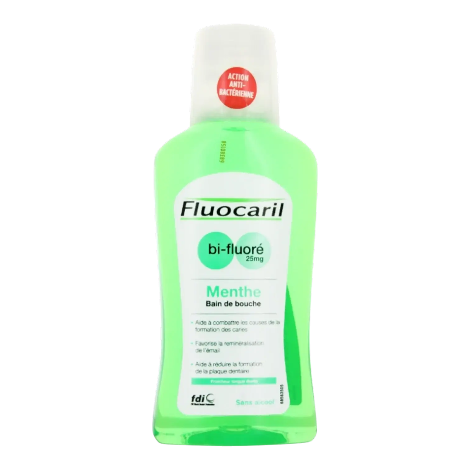 Flacon de Fluocaril Bain de Bouche Bi-Fluoré Menthe