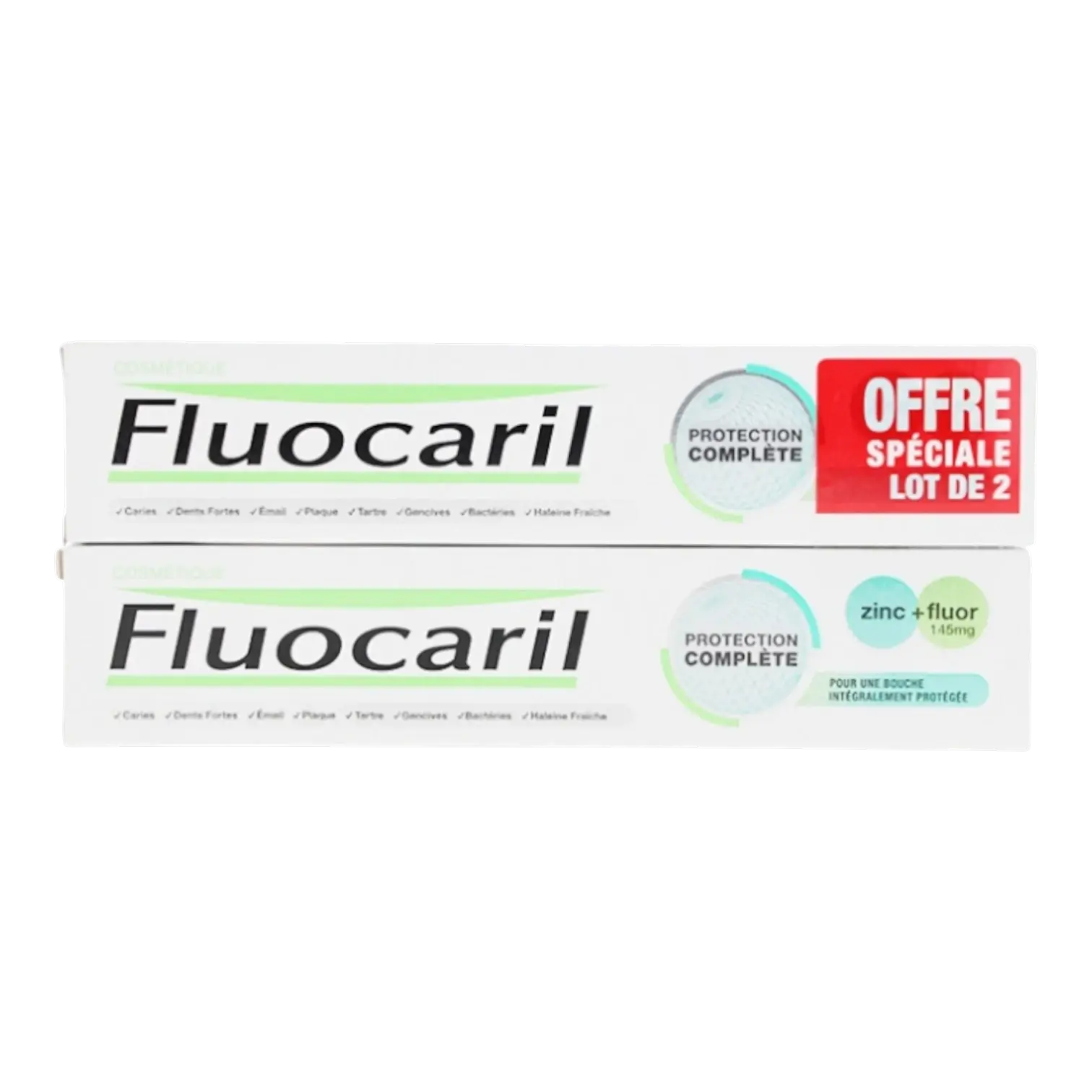 Lot de 2 dentifrices Parogencyl Protection Gencives