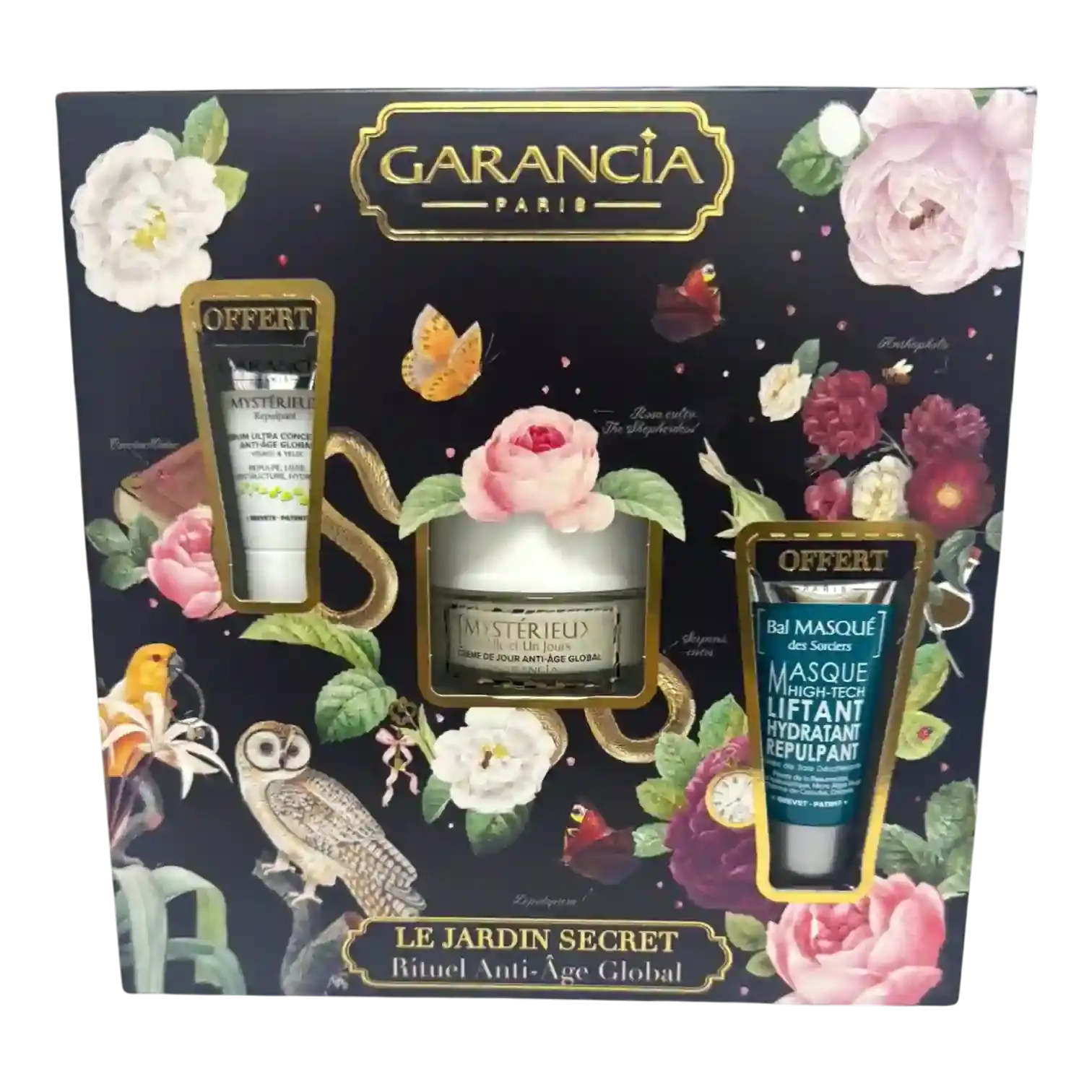 Coffret Garancia Rituel Anti-Âge Global avec la crème Mystérieux Mille et Un Jours