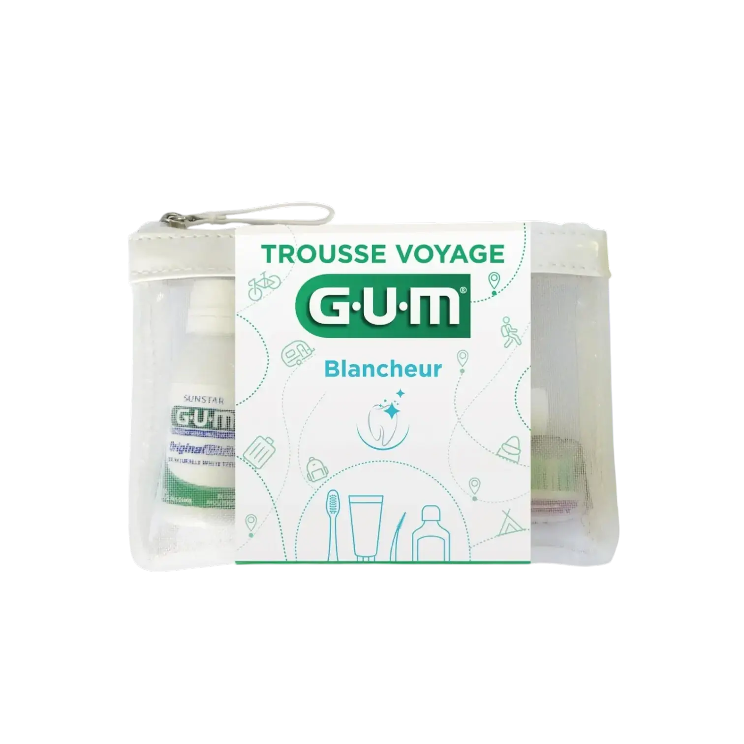 Présentation des deux versions de la Trousse Voyage GUM