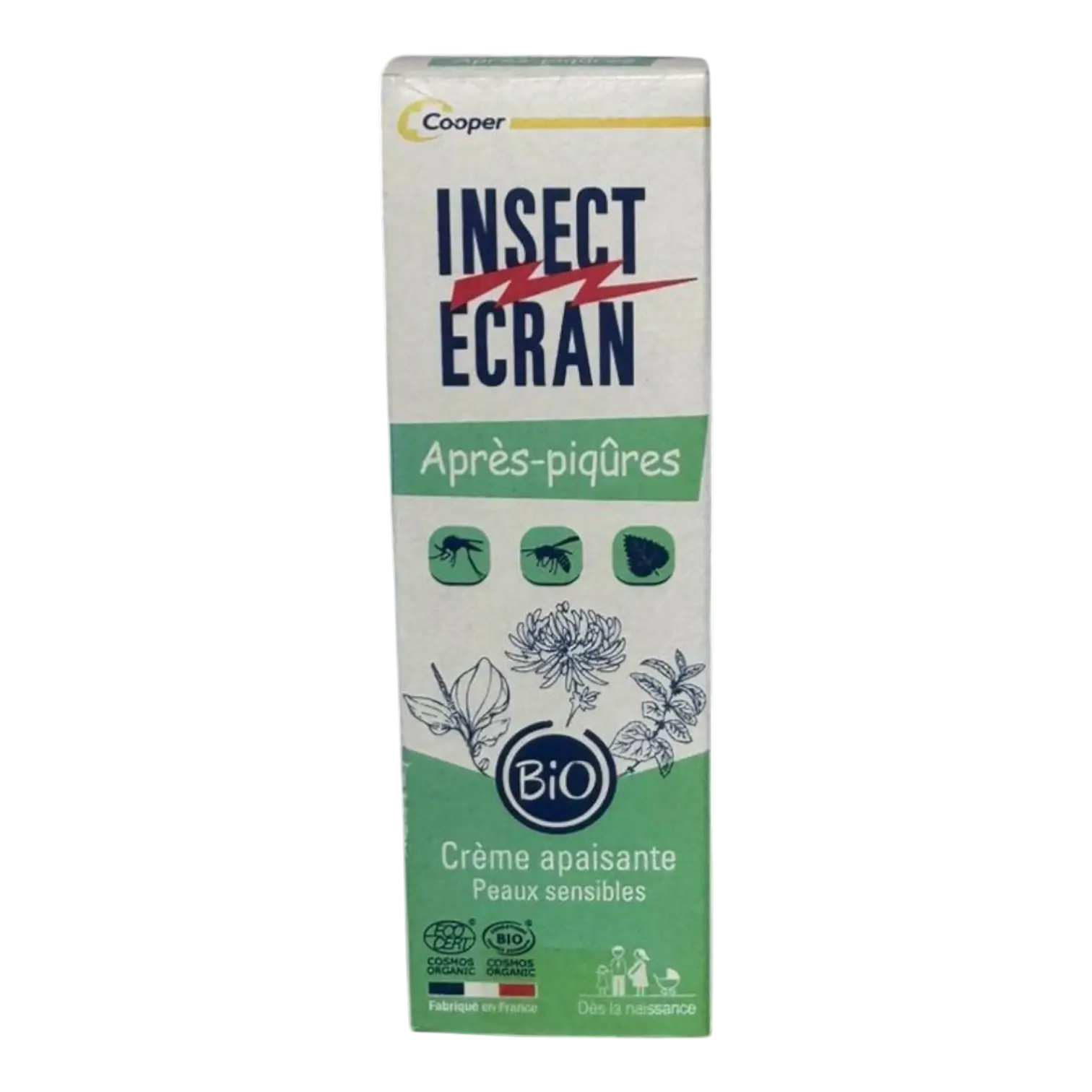 Tube de crème apaisante INSECT ECRAN BIO Après-Piqûres