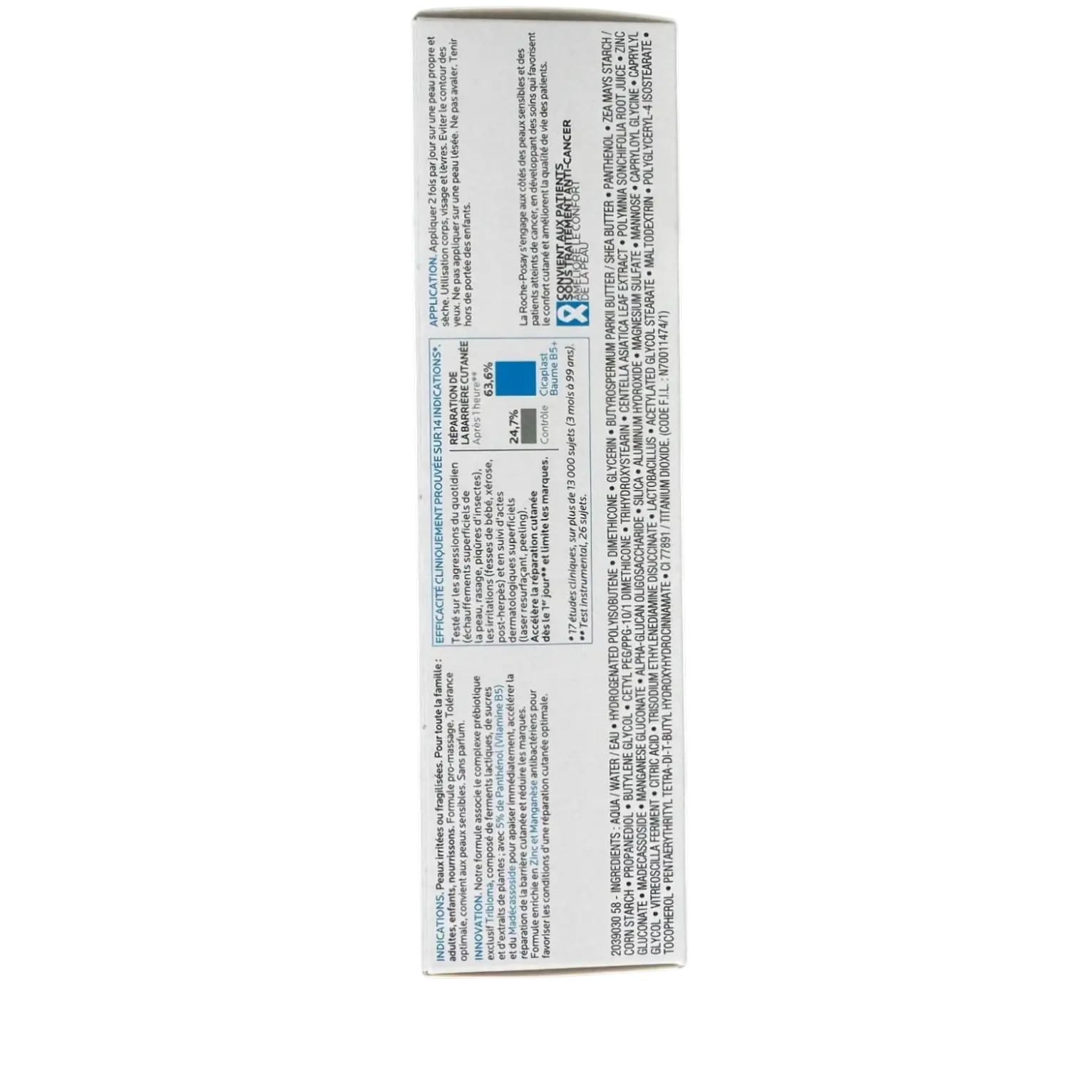 Tube de La Roche-Posay Cicaplast Baume B5+ 100ml