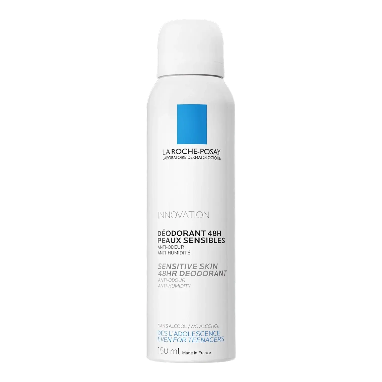 Flacon du Déodorant Spray 48H Peaux Sensibles La Roche-Posay
