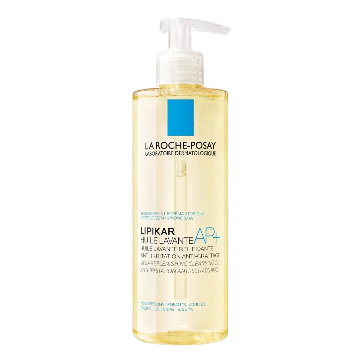 Flacon pompe de La Roche-Posay Lipikar Huile Lavante AP+ 400ml