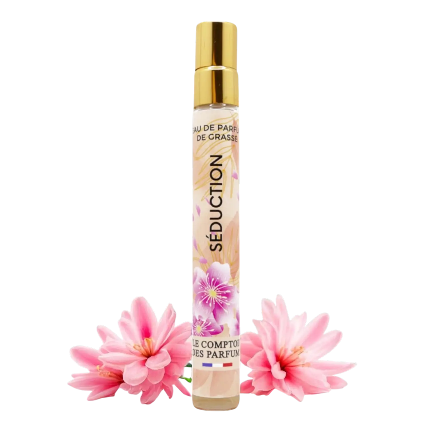 Flacon de l'Eau de Parfum Séduction 10ml par Le Comptoir des Parfums