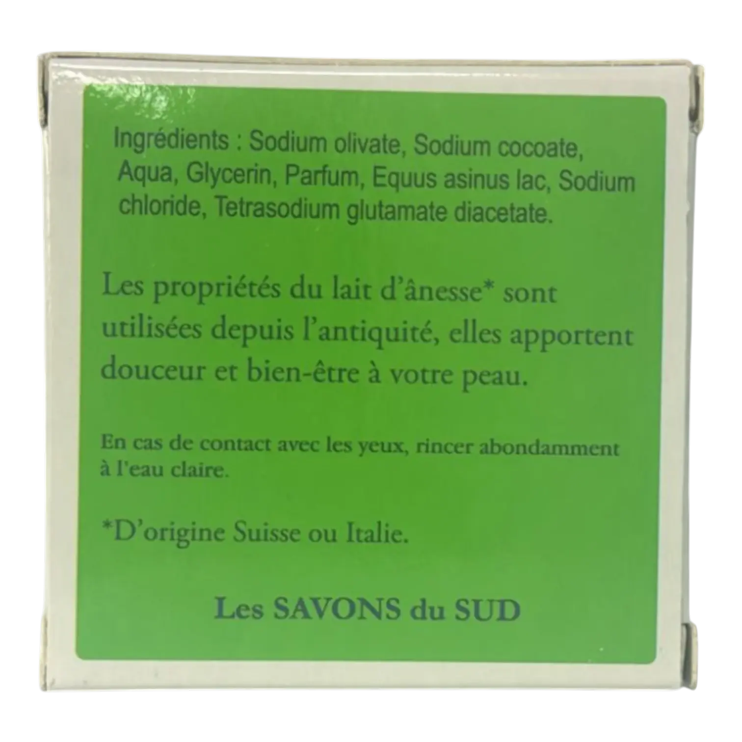 Savon au Lait d'Ânesse Les Savons du Sud
