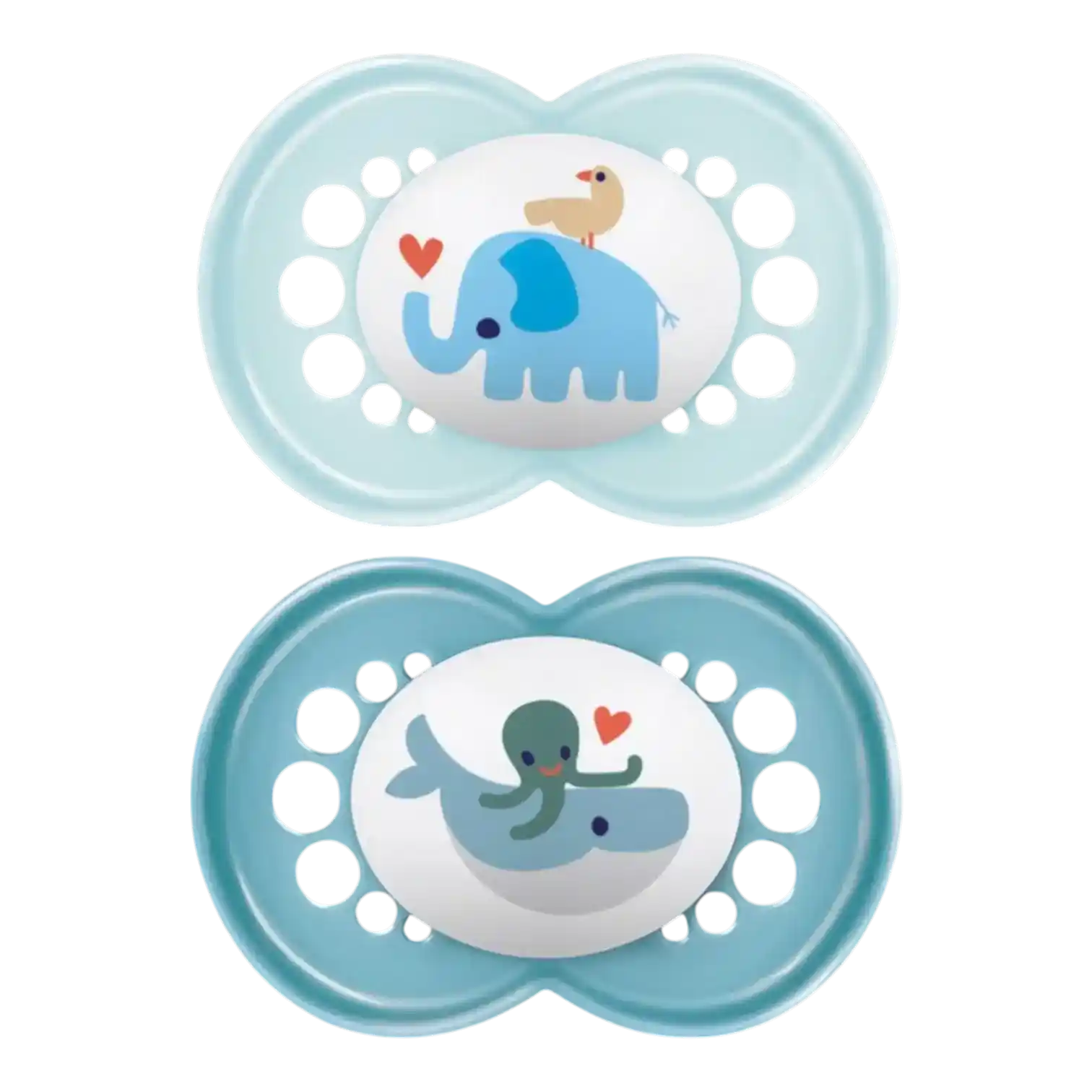 Lot de 2 sucettes MAM Original Classique 6+ Mois en silicone