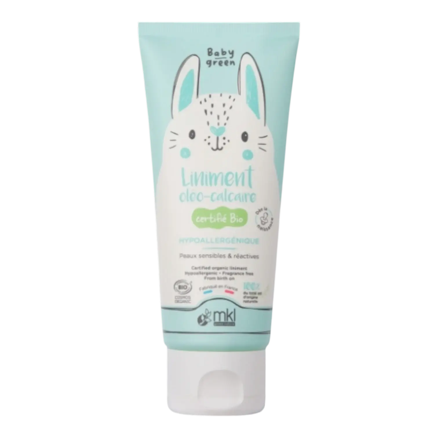 Flacon de Liniment Oléo-Calcaire Bio MKL Green Nature Baby Green