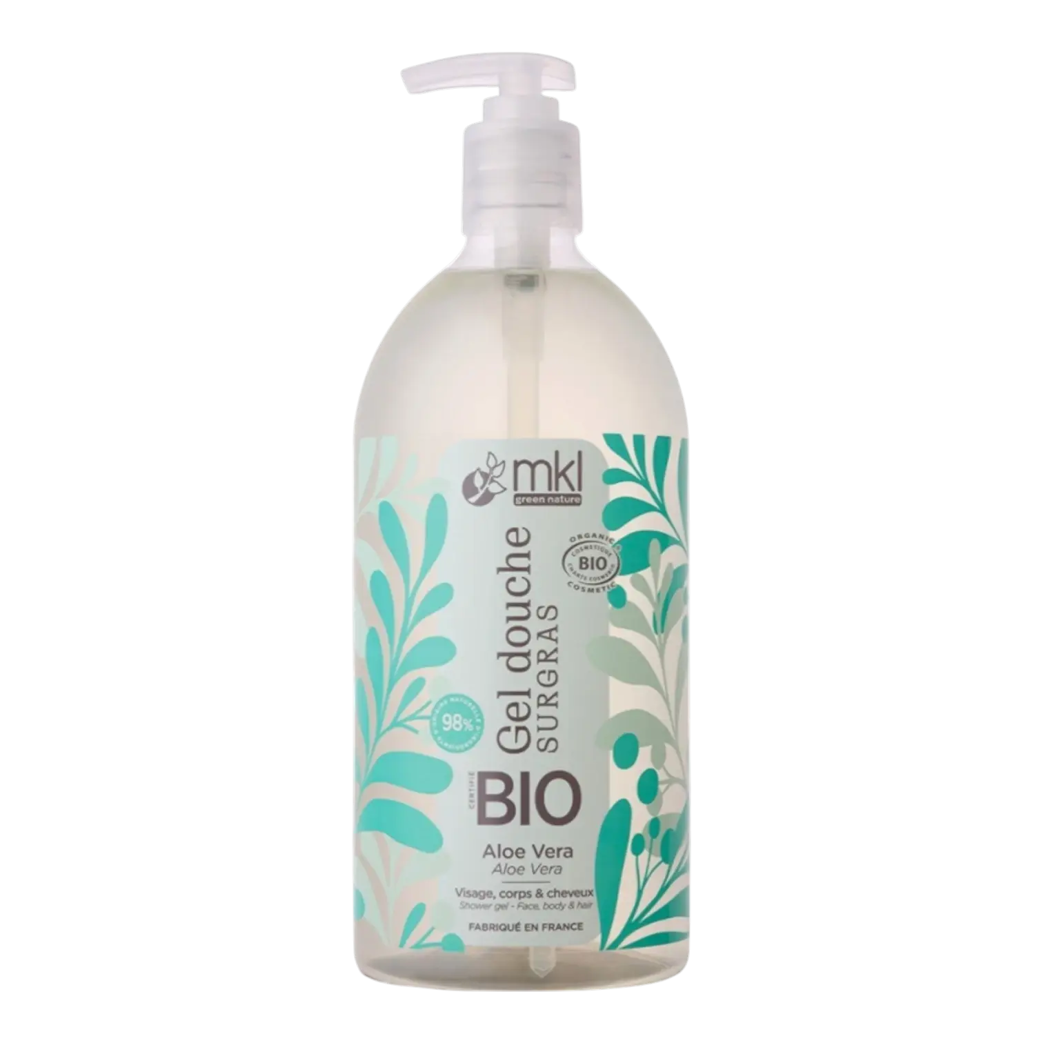 Flacon de MKL Green Nature Gel Douche Surgras Aloe Vera Bio