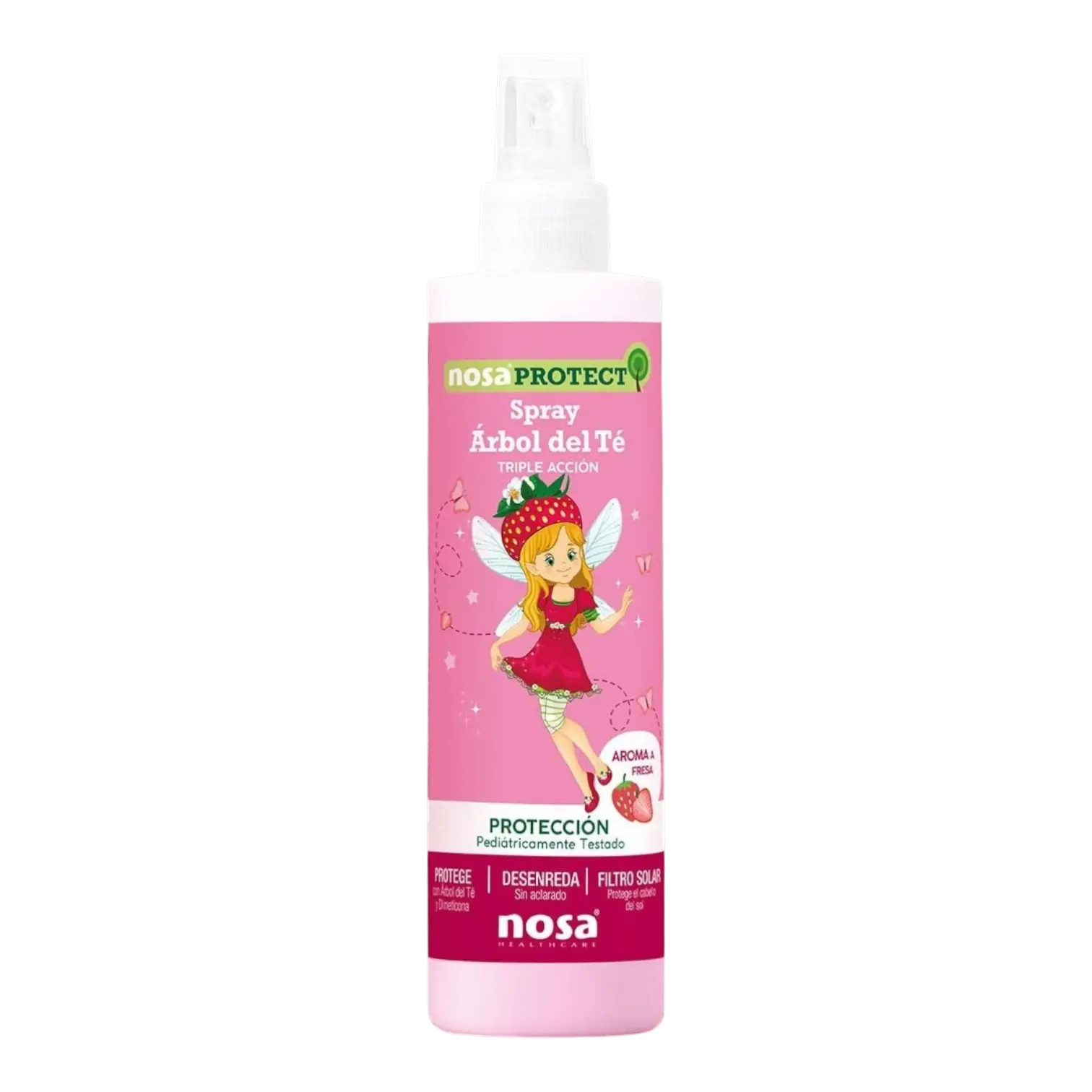 Flacon de NOSA Healthcare Protect Spray Arbol Te Fraise 250ml