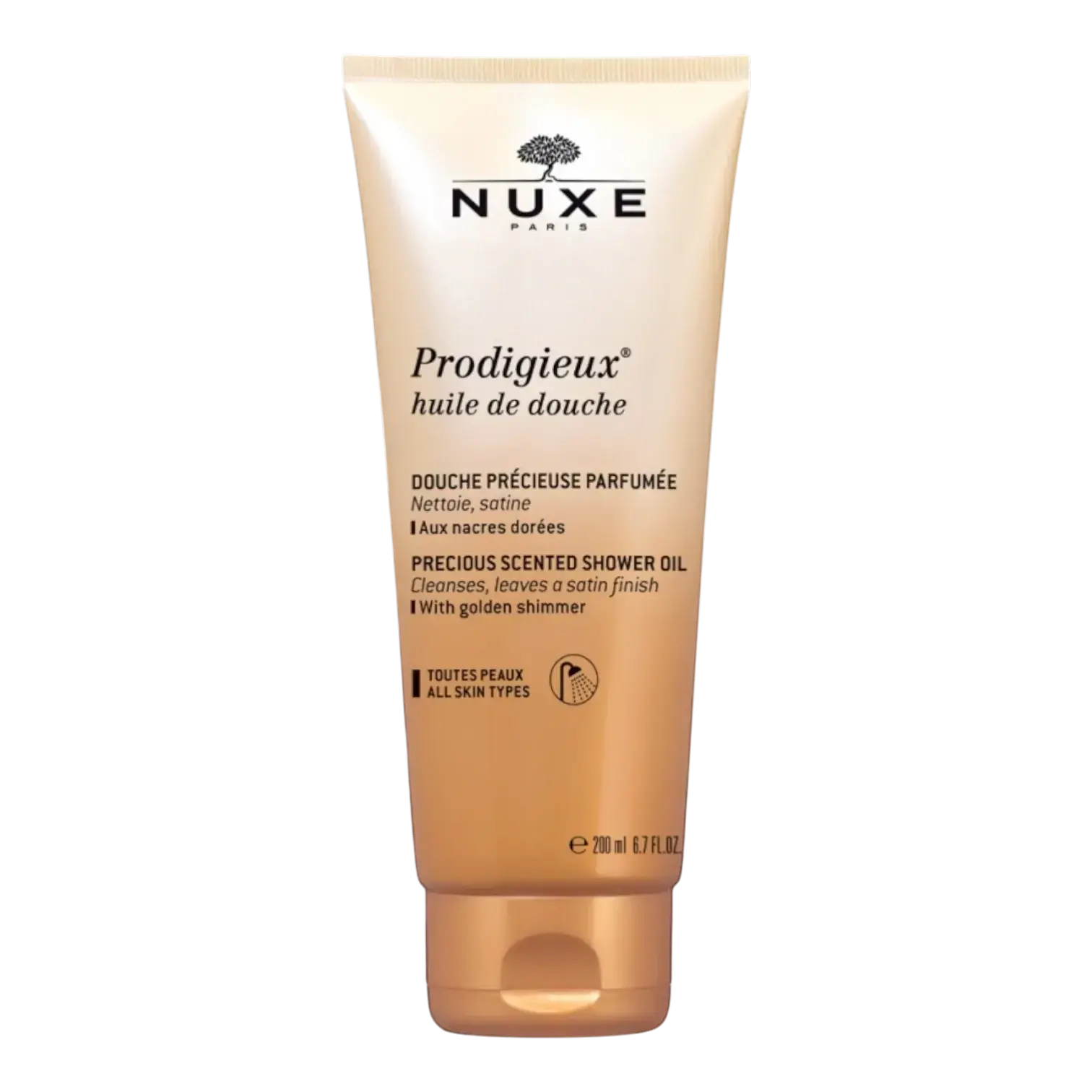 Flacon de NUXE Prodigieux Huile de Douche 200ml
