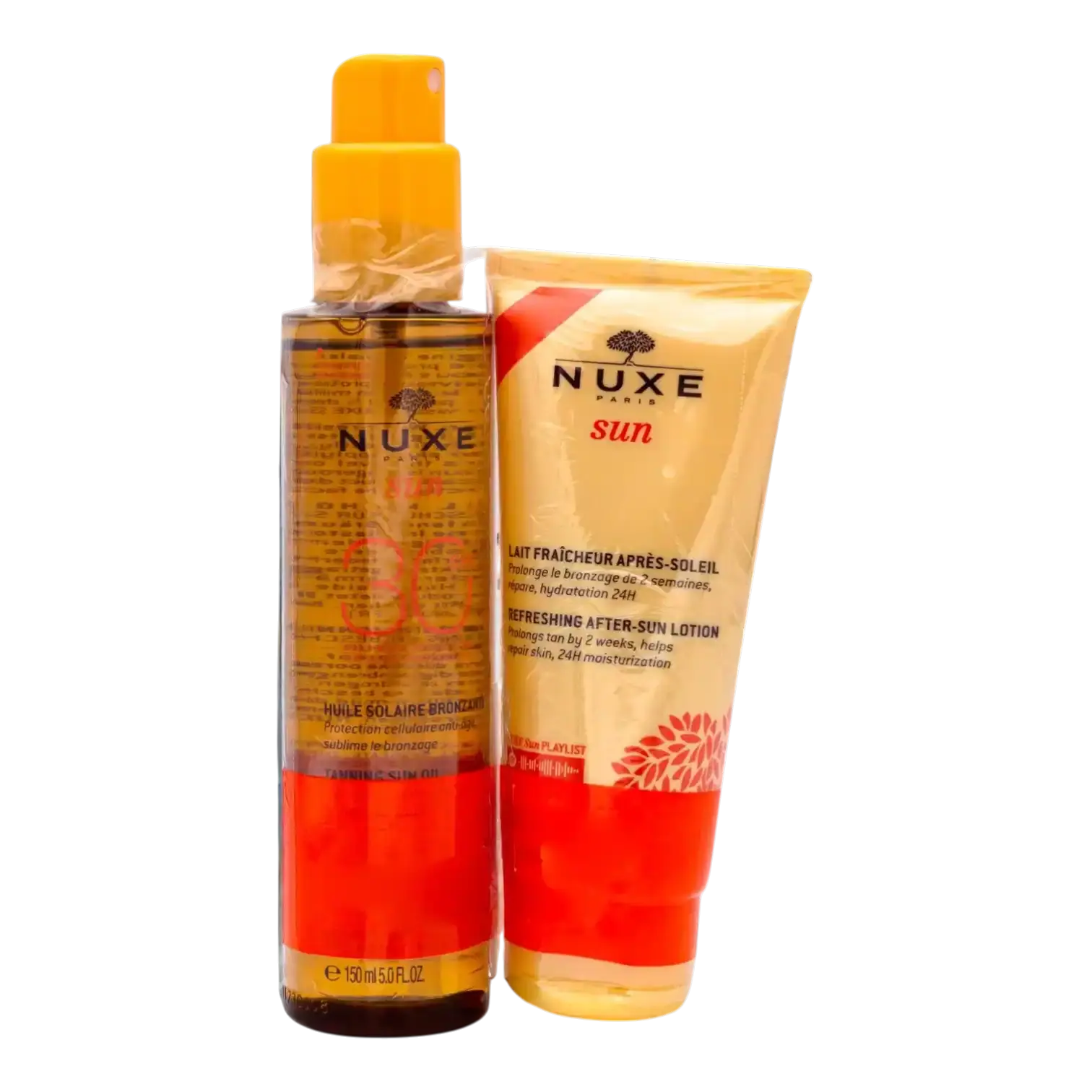 Coffret NUXE Sun Huile Bronzante et Lait Après-Soleil