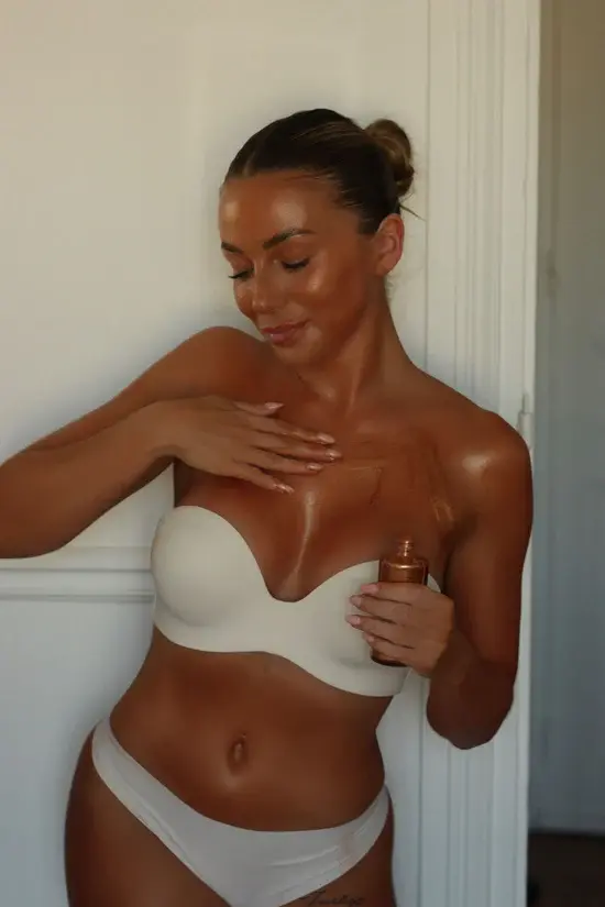 Flacon de l'Huile Sèche Scintillante Hydragold PAALM