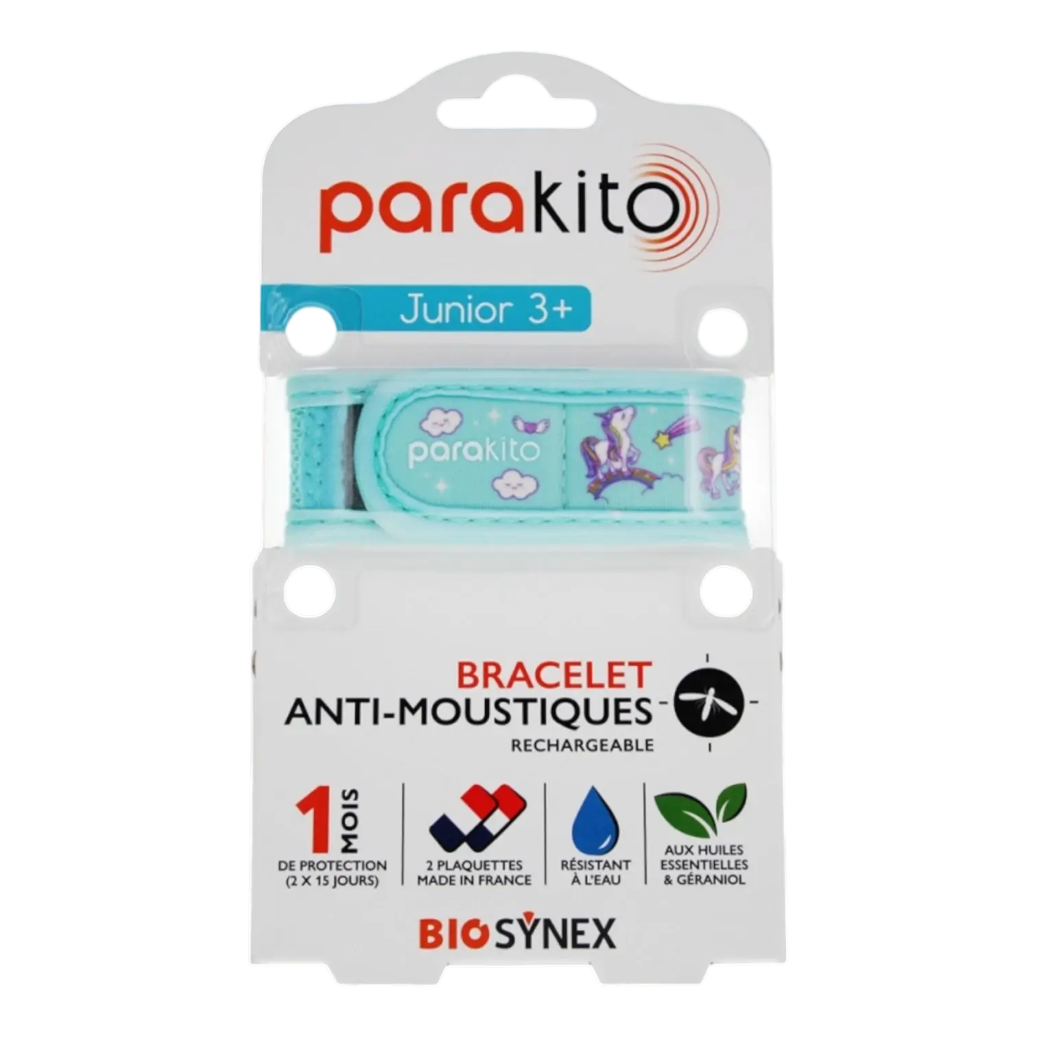 Bracelet Anti-Moustiques Rechargeable Junior PARAKITO