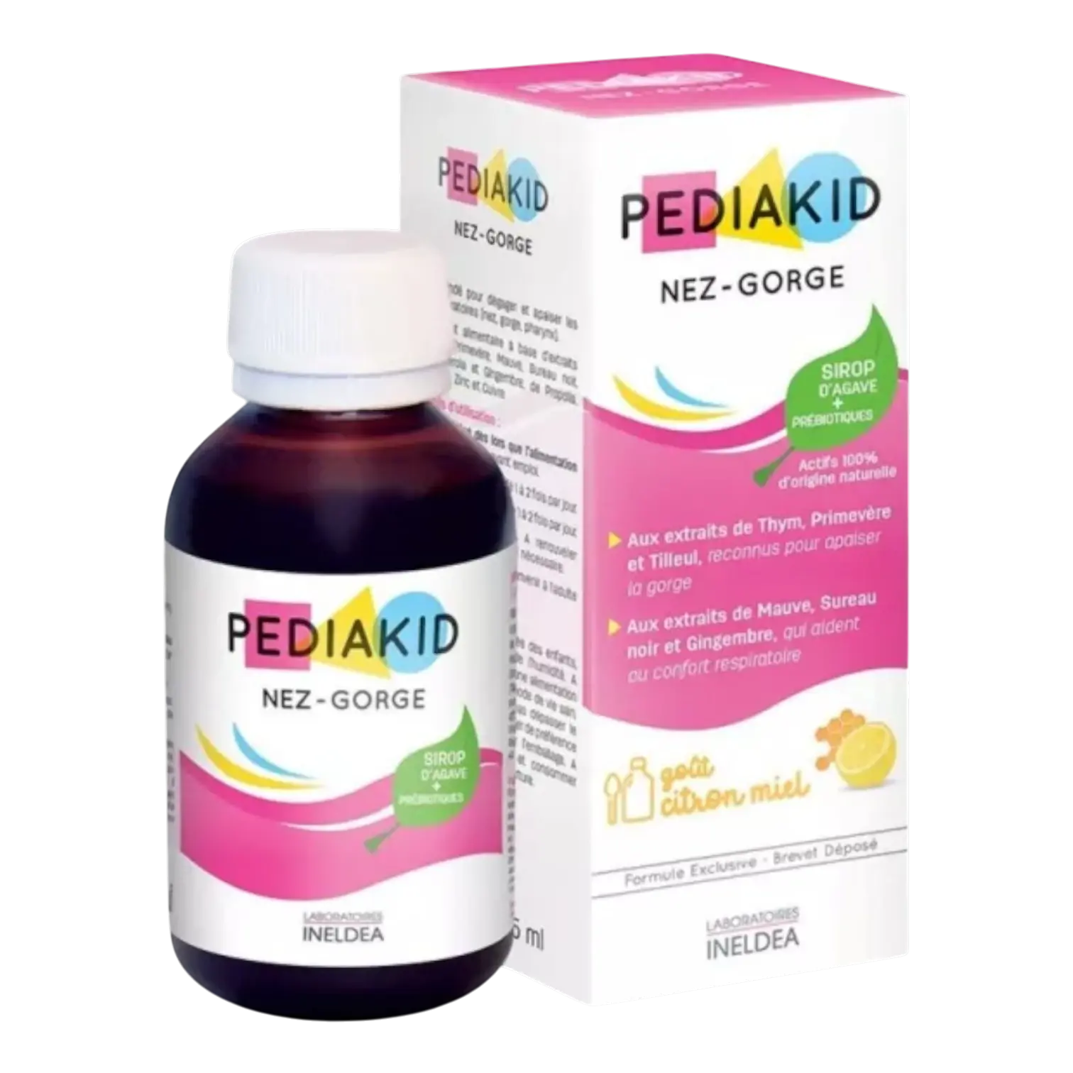 Flacon de sirop PEDIAKID Nez Gorge