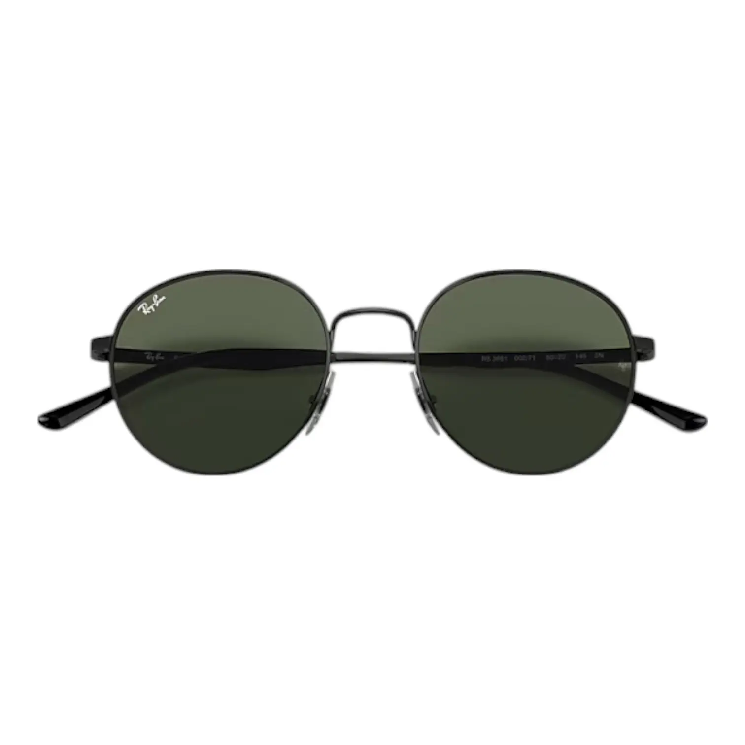 Lunettes de soleil Ray-Ban RB3681 avec monture en métal noir et verres G-15