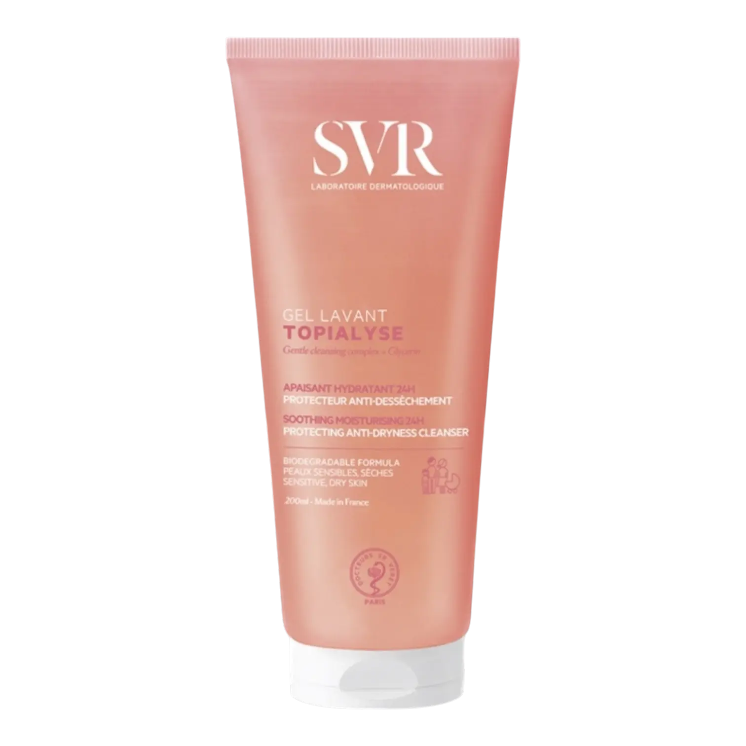 Flacon et éco-recharge SVR Topialyse Gel Lavant