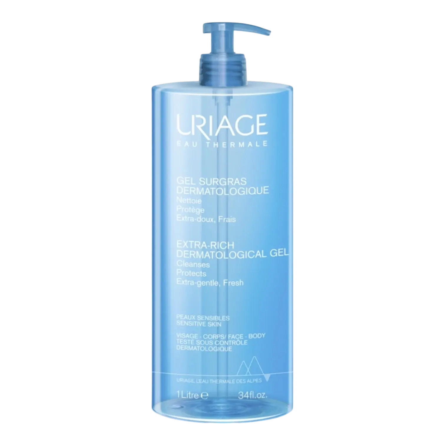 Flacon de URIAGE Gel Surgras Dermatologique