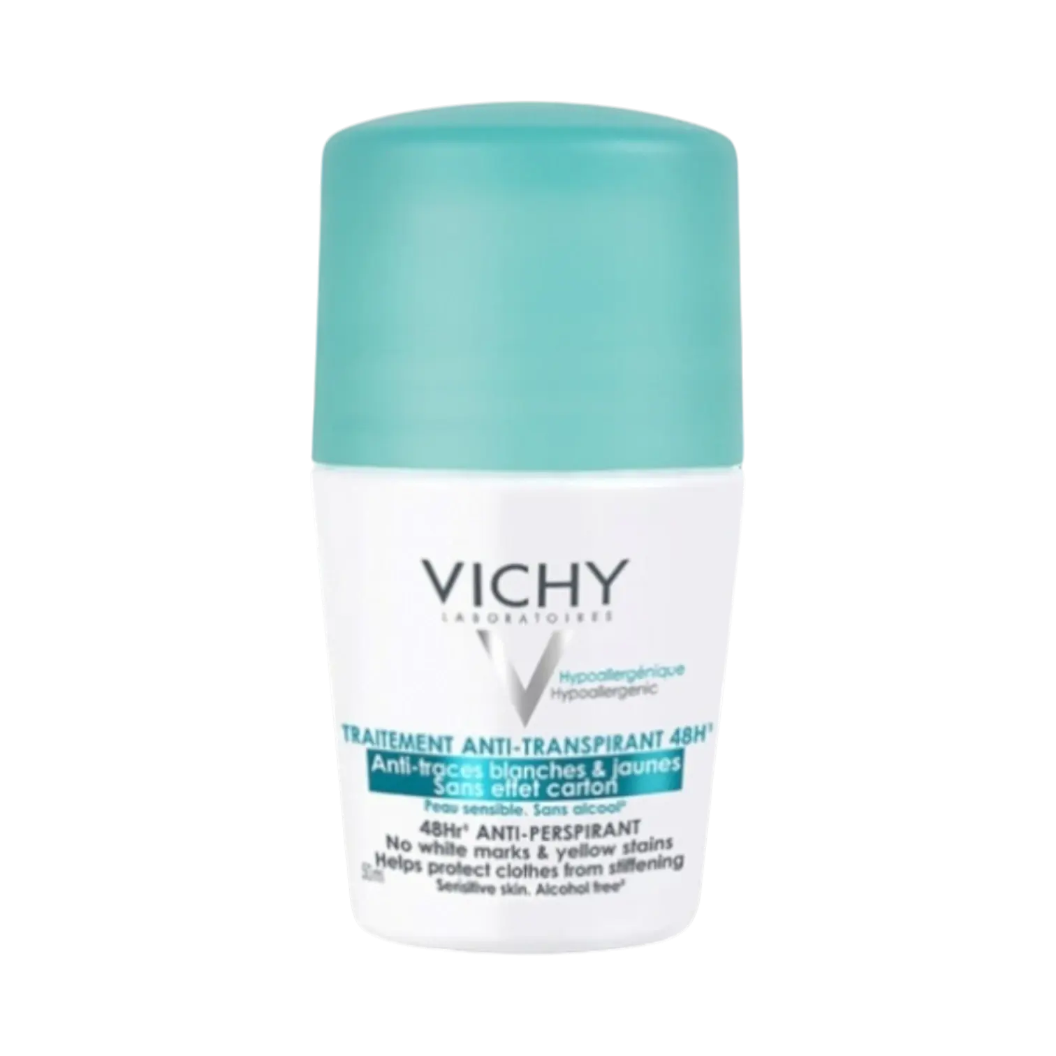 Lot de 2 déodorants Vichy Anti-Transpirant Anti-Traces Roll-On